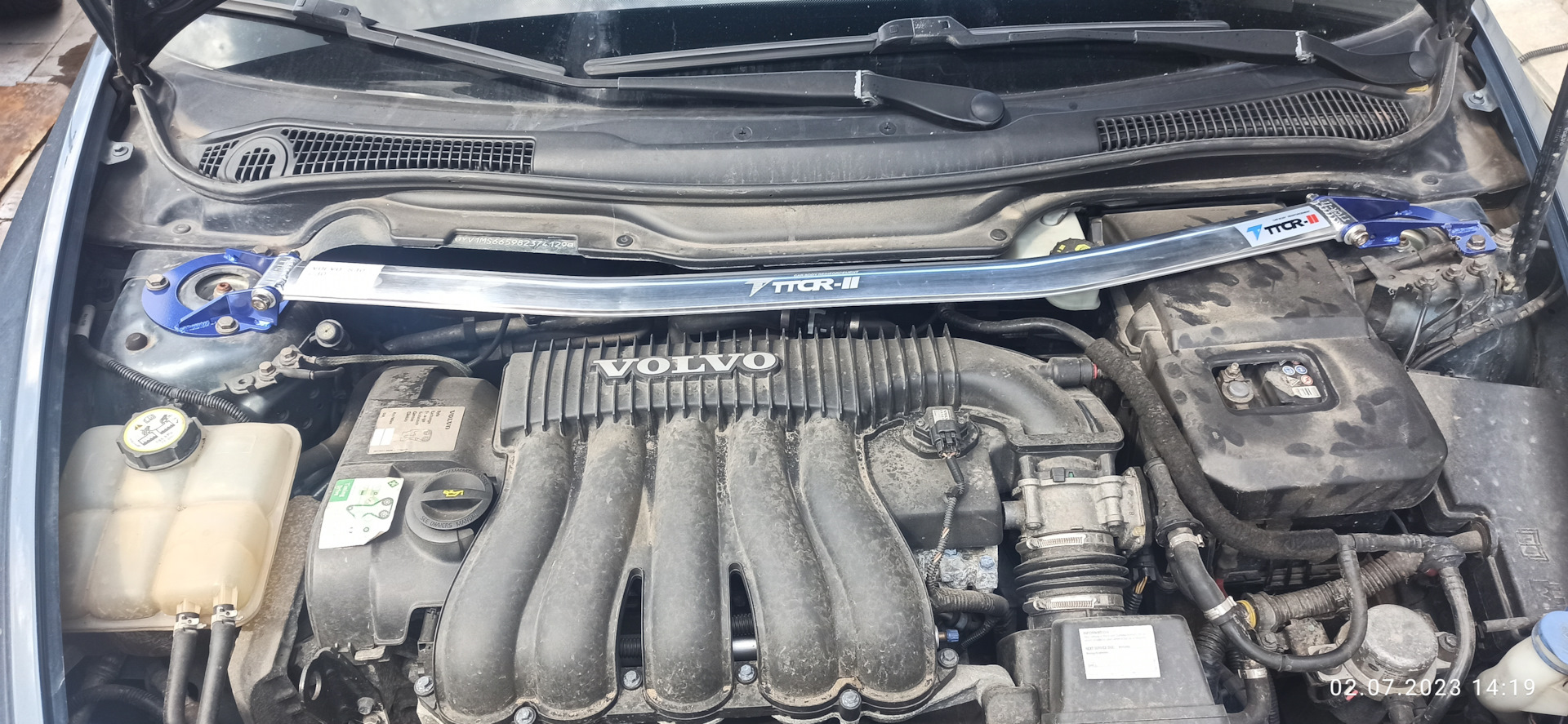 Распорка - Volvo S40 (2G), 2,4 л, 2007 года тюнинг DRIVE2