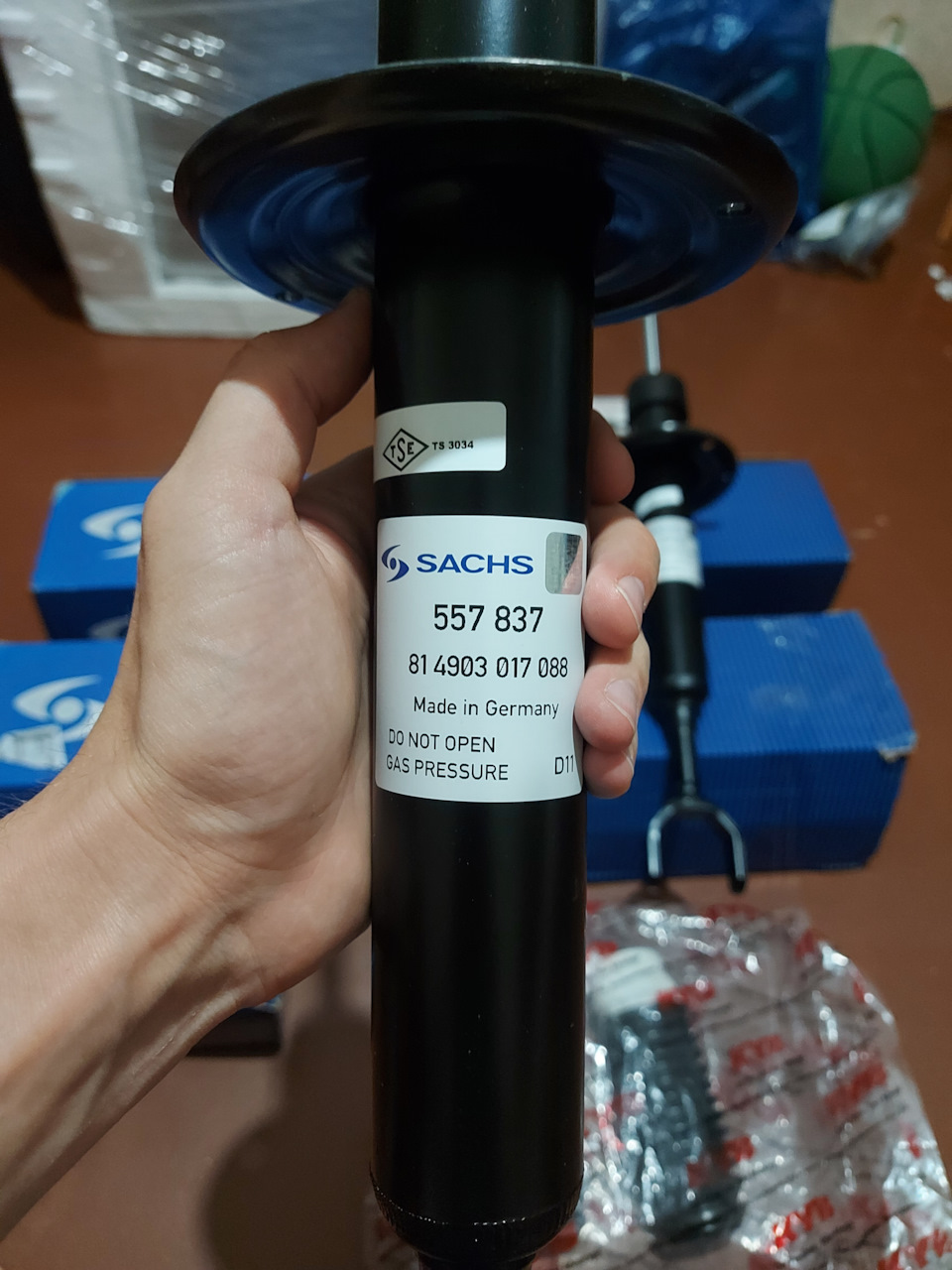 557837 Амортизатор для AUDI, SEAT, SKODA, VW SACHS | Запчасти на DRIVE2