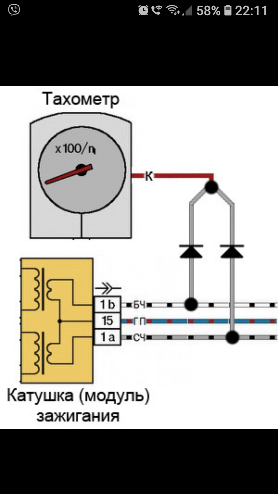 Схема подключения тахометра ваз 2106 на уаз с электронным зажиганием