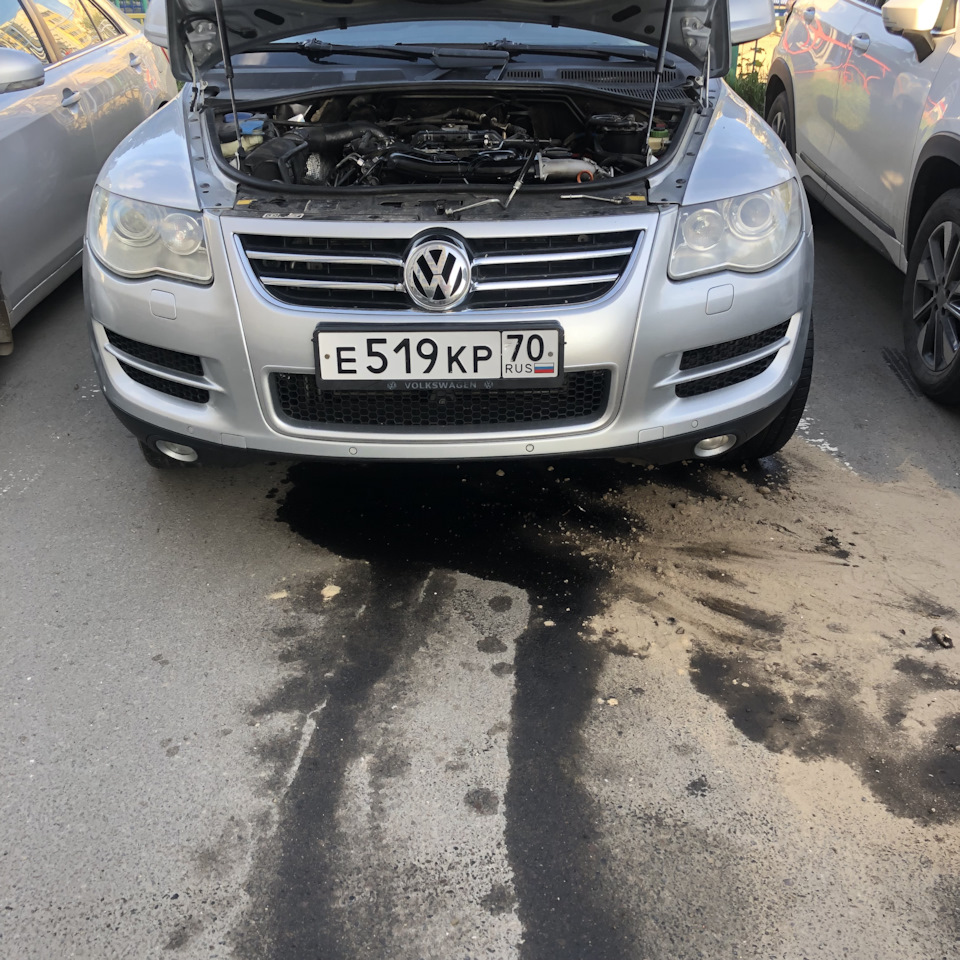 Замена шланга подачи масла турбины или скупой платит дважды… — Volkswagen  Touareg (1G), 3 л, 2008 года | своими руками | DRIVE2