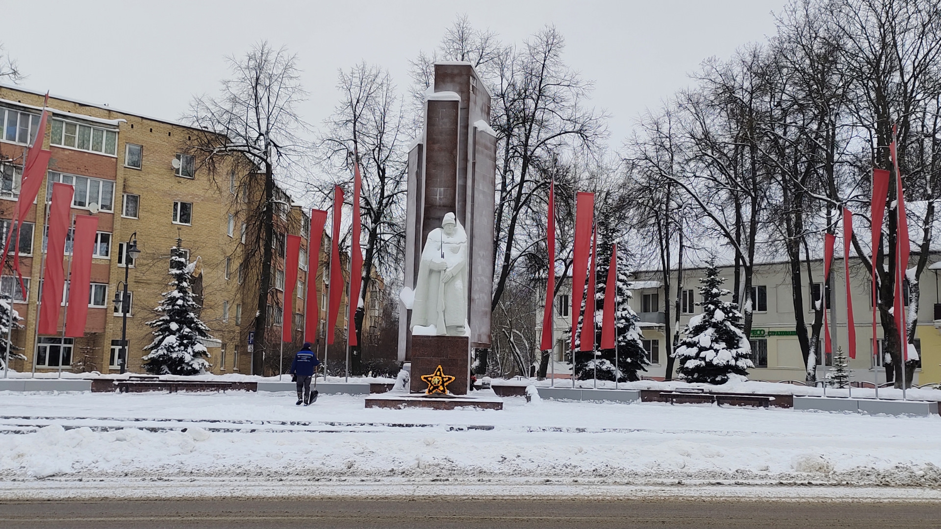 Памятник погибшим в Великой Отечественной войне в Егорьевске