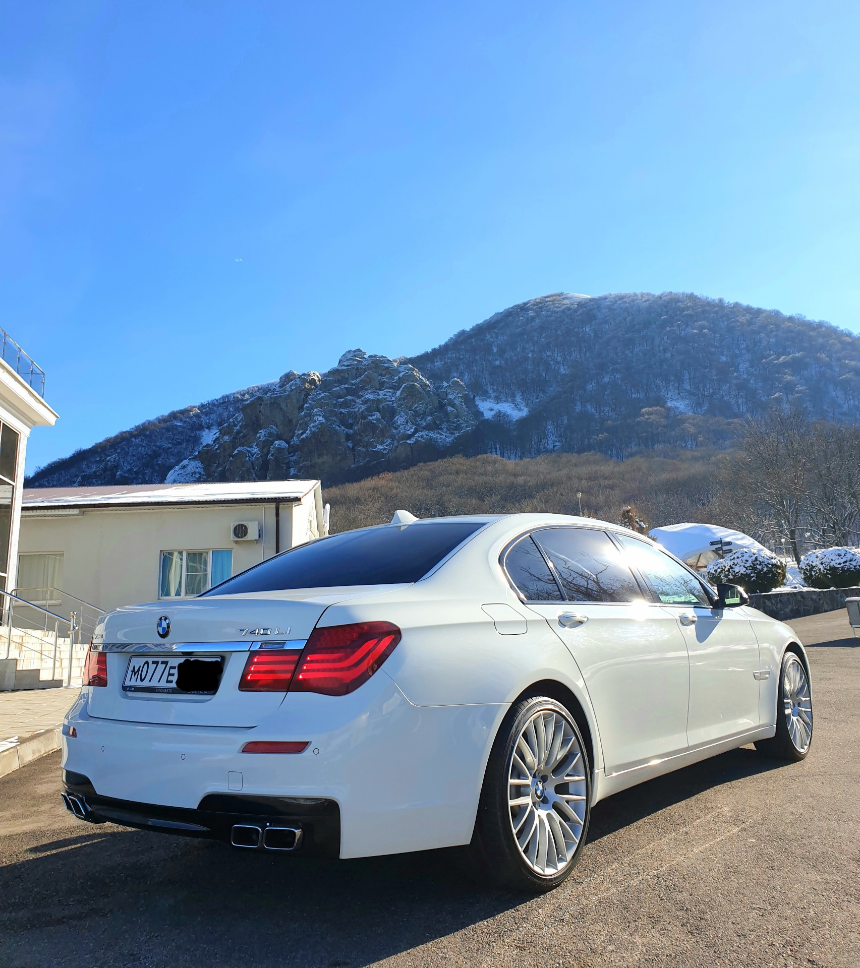 Шины на зиму Грипмакс R21 на F02- 740Li — BMW 7 series (F01/02), 3 л ...