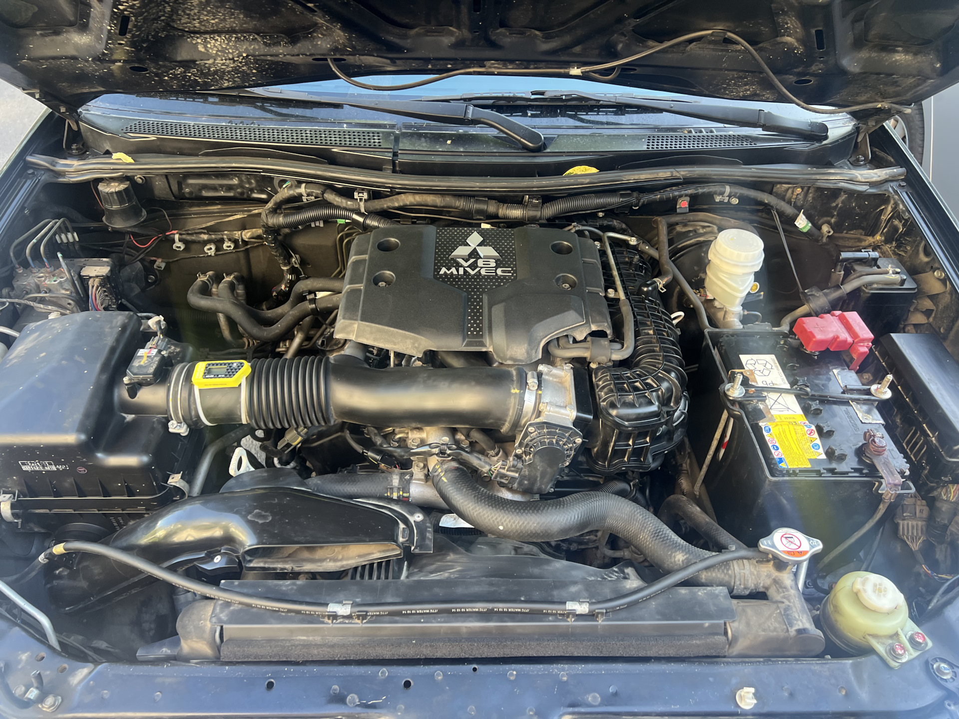 6b31 помылся — Mitsubishi Pajero Sport (2G), 3 л, 2015 года | мойка ...