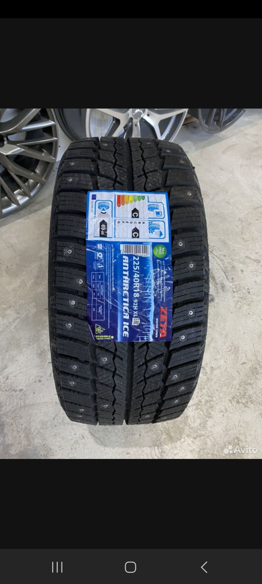 Диски 18 и резина Zeta Antarctica Sport 225/40 R18 китай — Toyota Prius