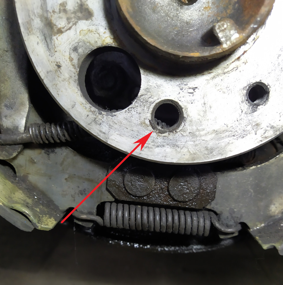 Устранение шума в заднем тормозном барабане — LADA 210740, 1,6 л., 2010 ...