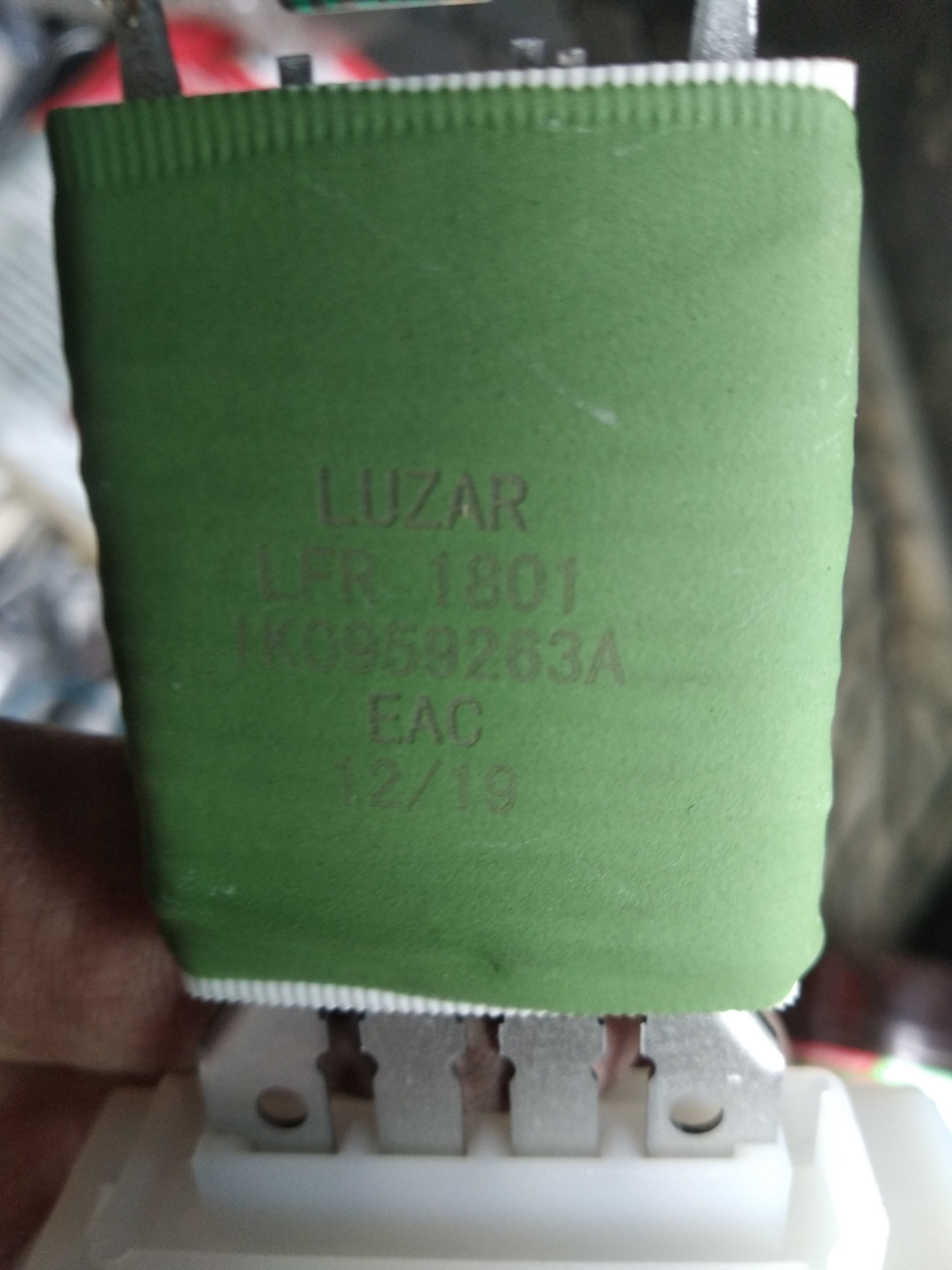 Замена реостата печки — Volkswagen Caddy (3G), 2 л, 2007 года | поломка ...