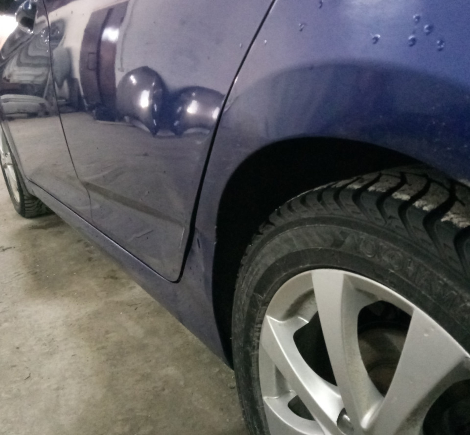 ремонт арки крыла солярис — DRIVE2