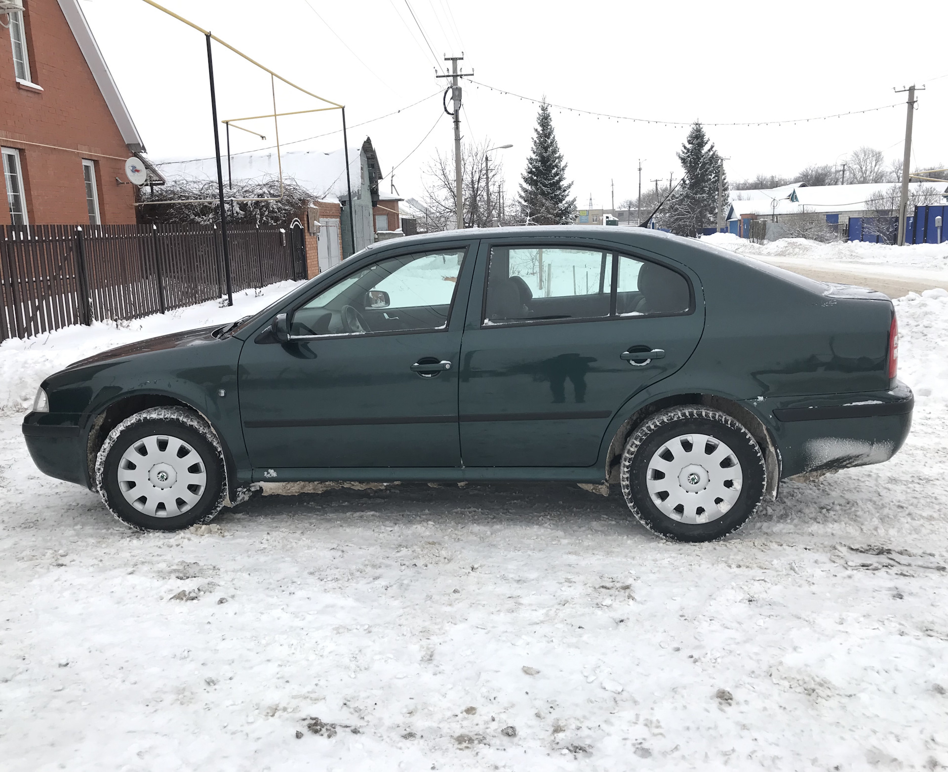 Тонировка перед 30% затемнения, зад 95% — Skoda Octavia A4 Mk1, 1,6 л, 2008  года | стайлинг | DRIVE2