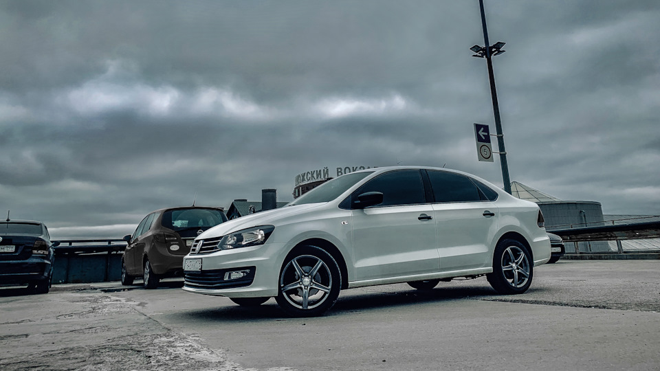 #14 Расход топлива Volkswagen Polo sedan (Фольксваген Поло седан) // 90 ...