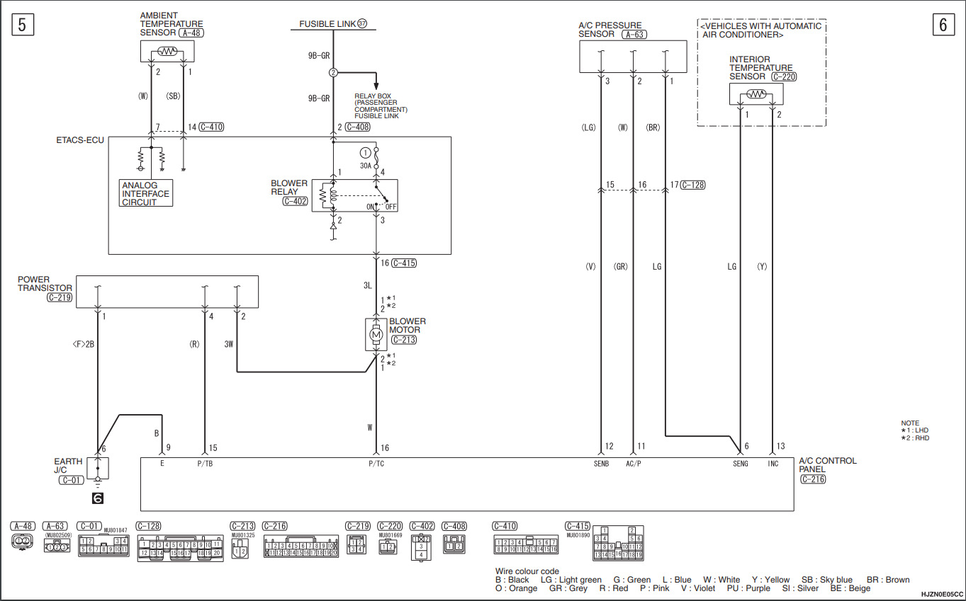 Митсубиси асх схемы