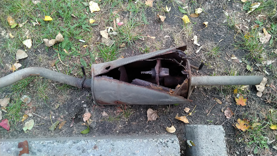 Разорвало глушитель или шуточки про "бывших" — Daewoo Lanos, 1,5 л ...