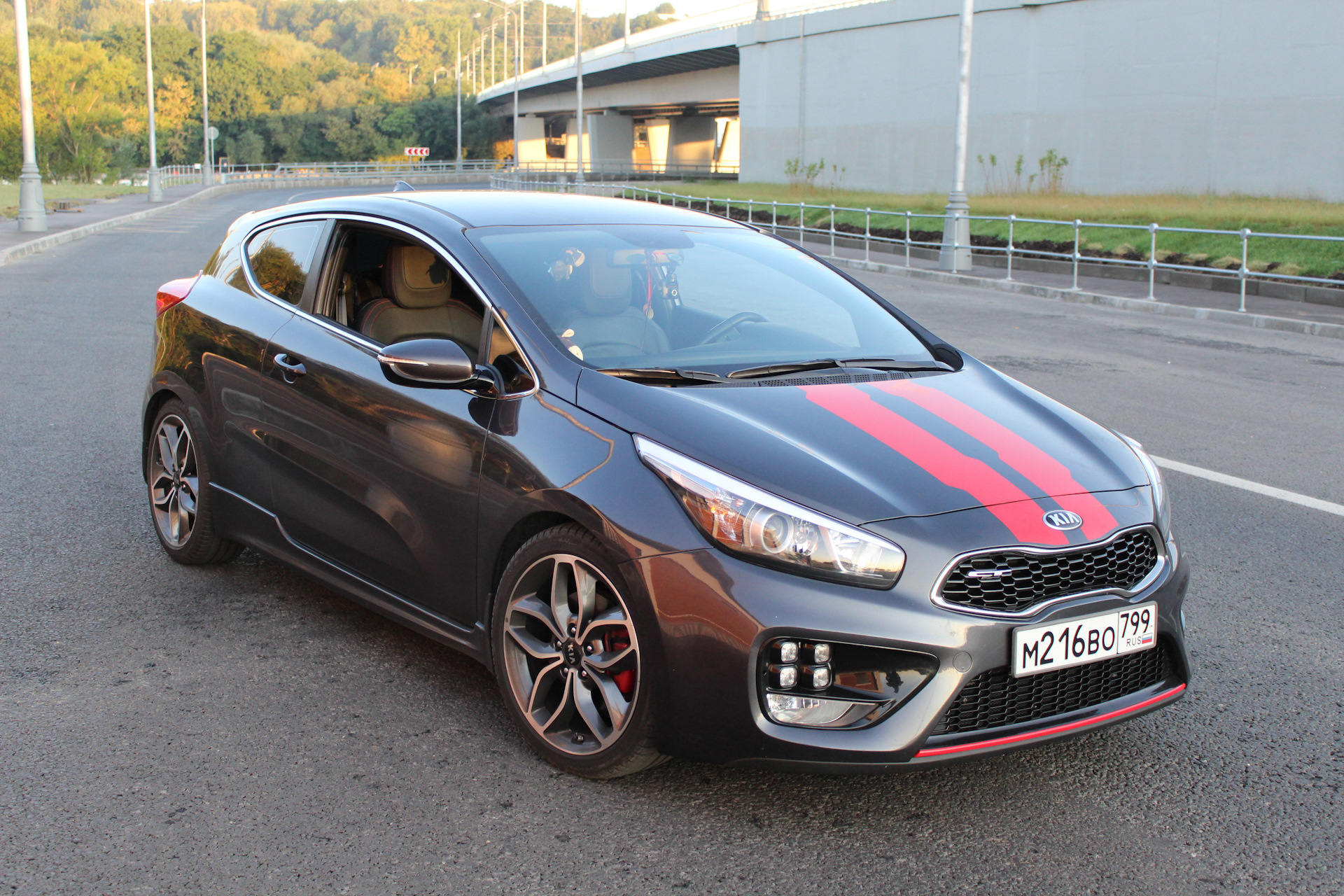 Kia Ceed gt коричневый