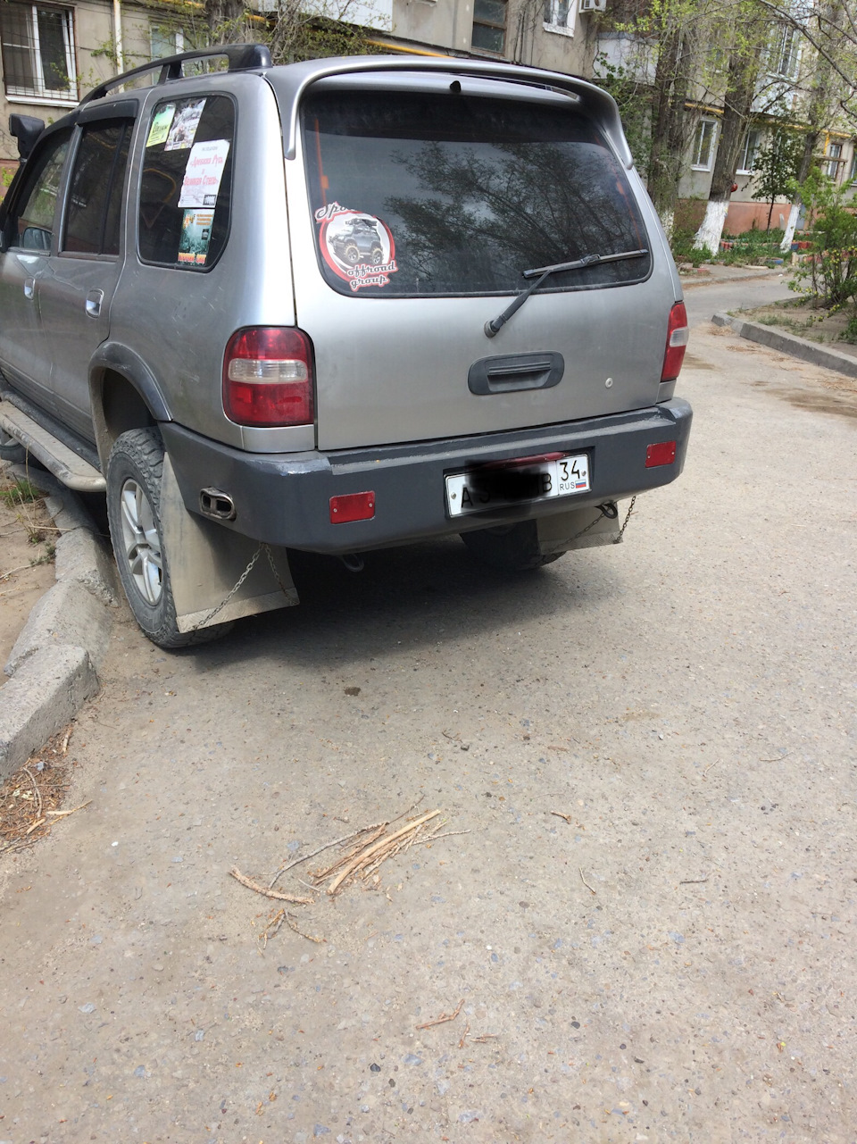 Вернул задний силовик — KIA Sportage (1G), 2 л, 2004 года | своими ...