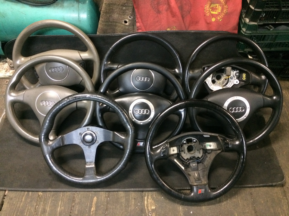 Рули для Ауди A4, A6, A8, TT на Audi 100 (C3), Audi A4 (B6), Audi A6 ...