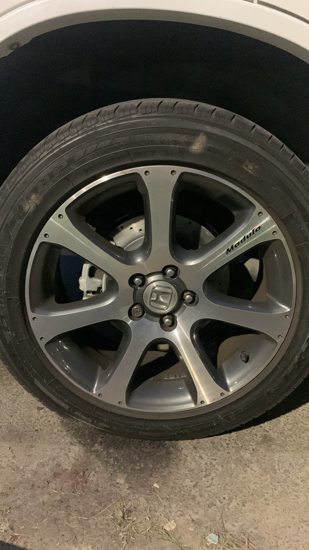 Новые задние тормозные диски — Honda CR-V (RE), 2,4 л, 2011 года ...