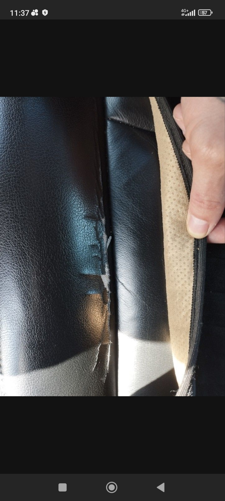 Замена бокового элемента кожи на водительском сидении. — Nissan ...