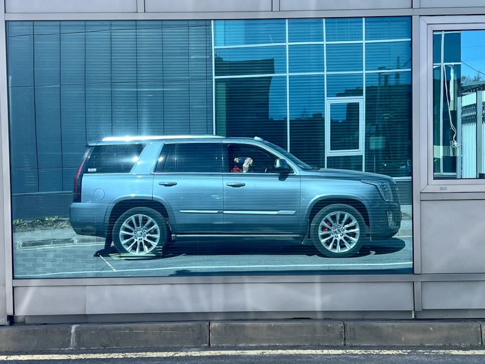 Ремонт радара ближнего действия — Cadillac Escalade (4G), 6,2 л, 2017 ...