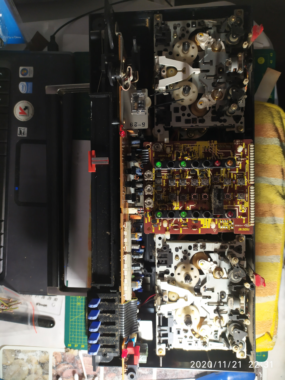 Замена пассиков на SHARP QT94z®. Что-то пошло не так. — Сообщество ...