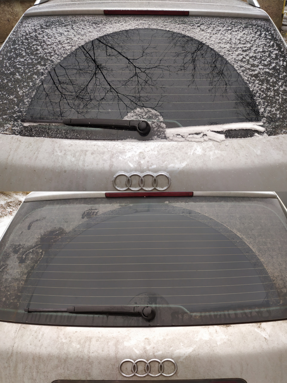 Замена заднего стеклоочистителя Ауди а6с5 АВАНТ на бескаркасный — Audi ...