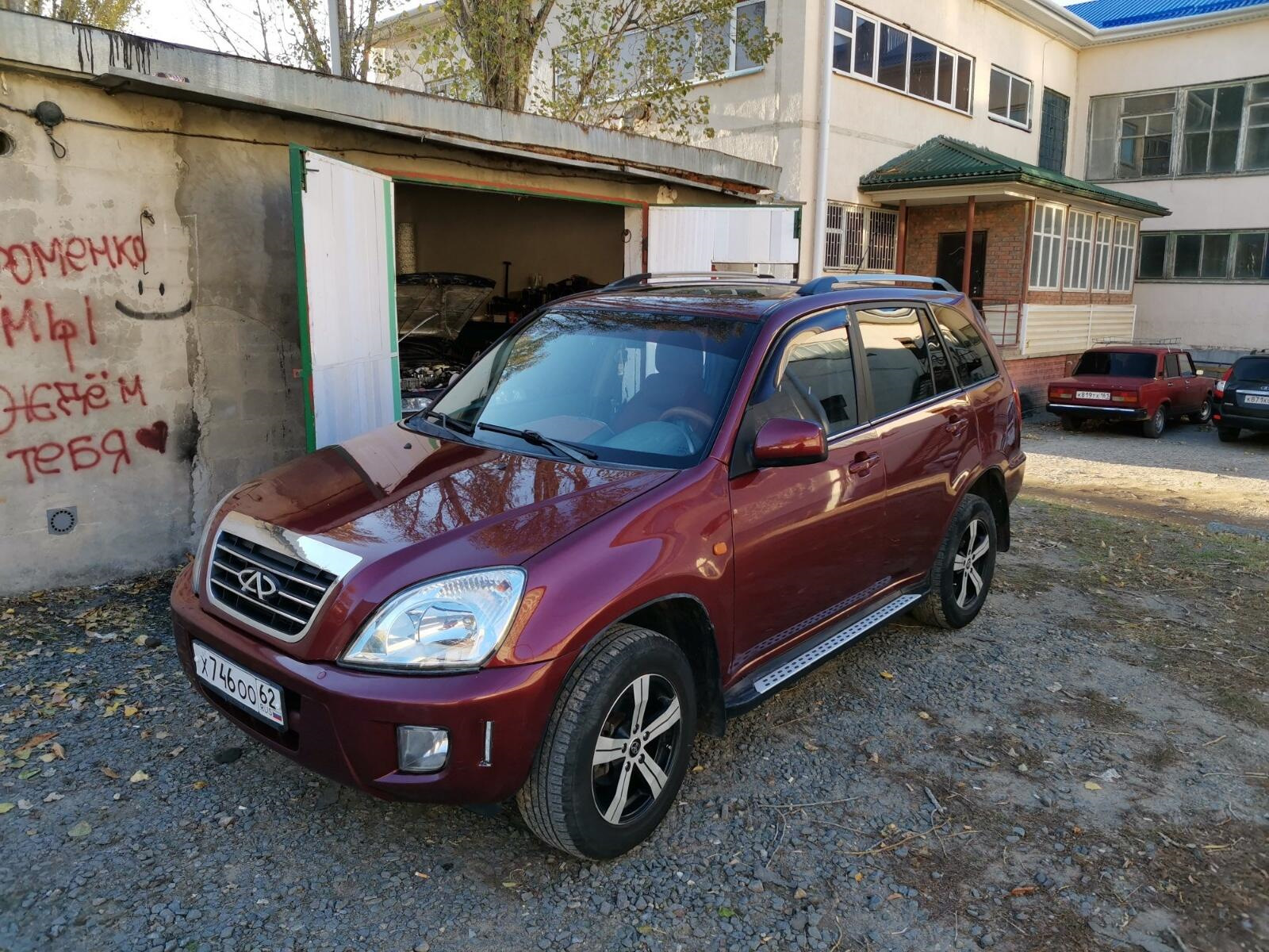 Машина чери с пробегом. Chery Tiggo (t11) 2.4 MT, 2007. Чери 2007 года.