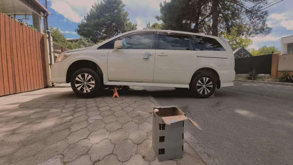 Фары-обмен, рейка, диски. — Nissan Presage (2G), 2,5 л, 2004 года ...