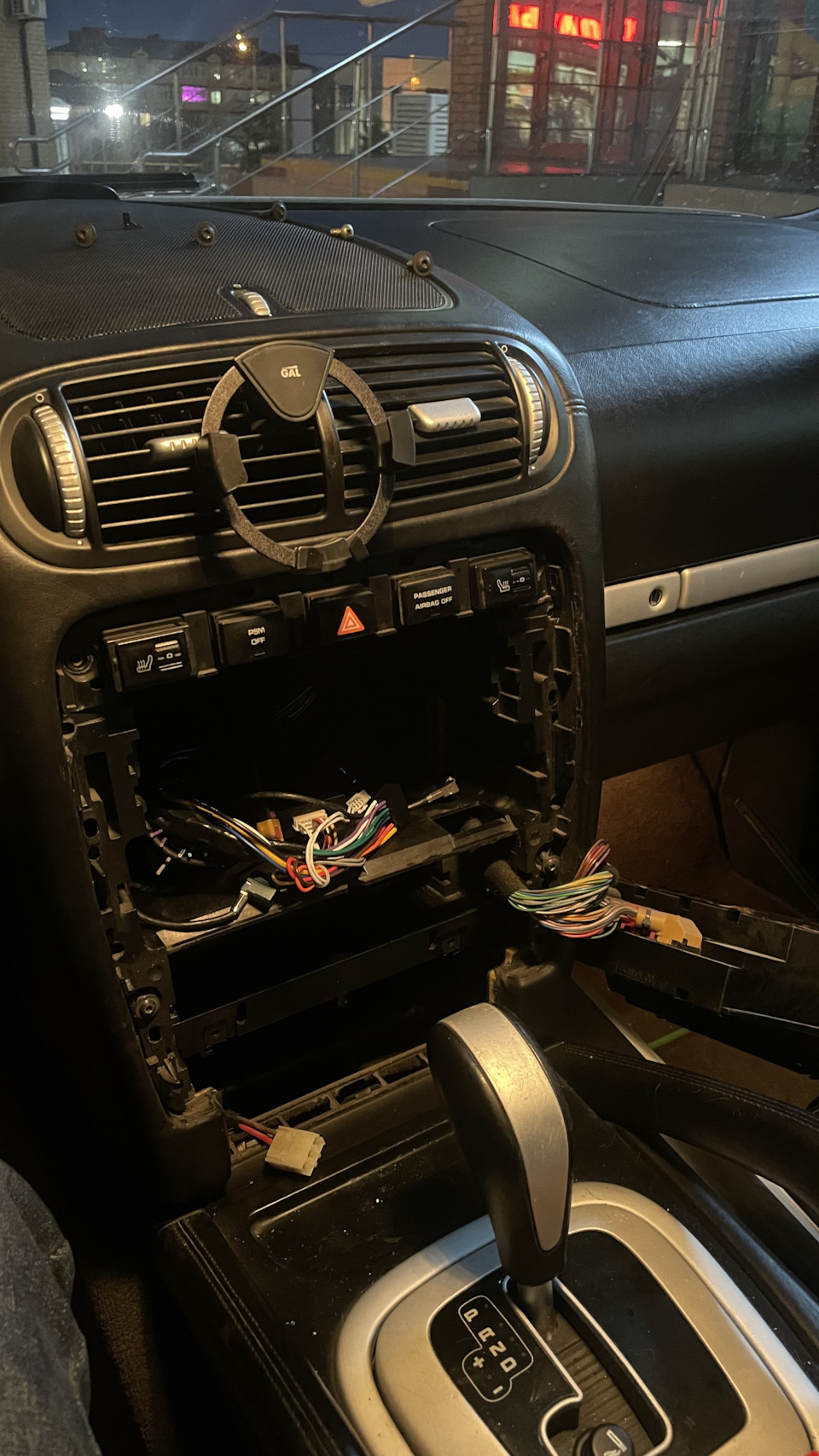 Установка магнитолы и тюнинг) — Porsche Cayenne (1G) 955/957, 4,5 л ...