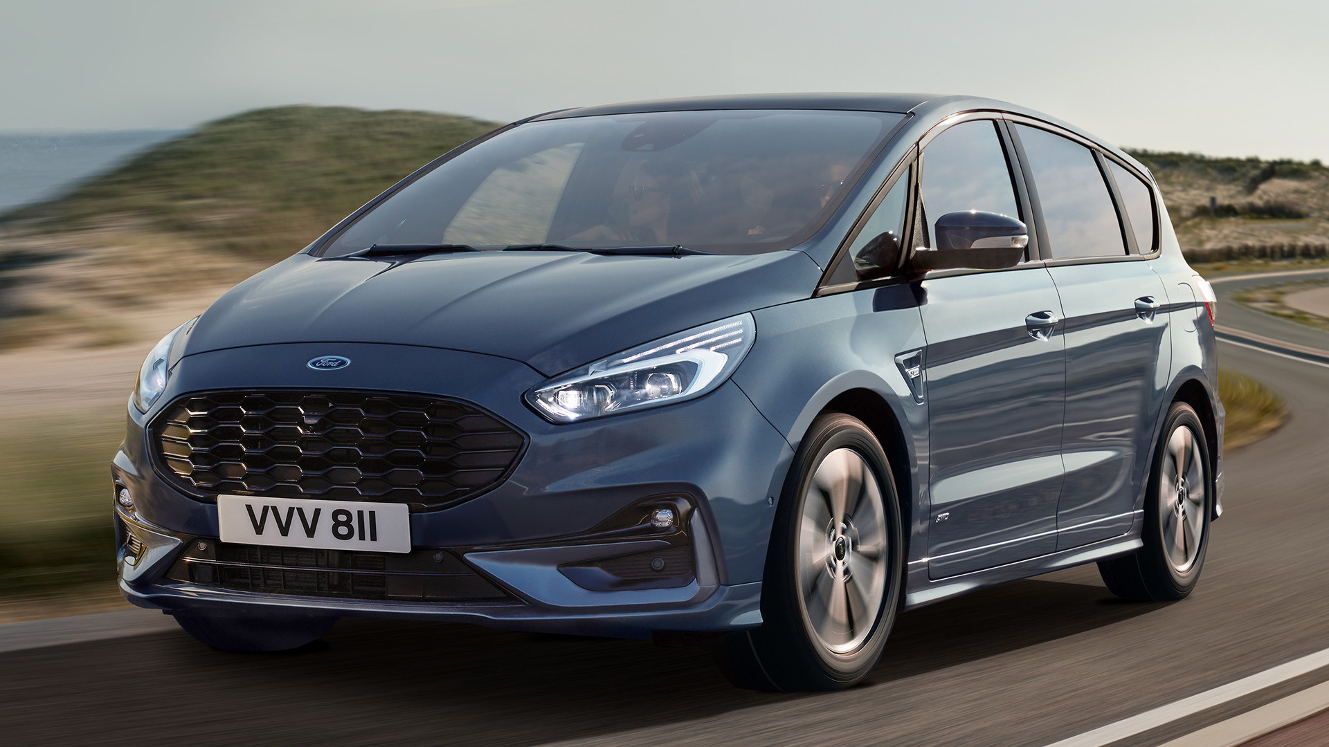 Ford s Max 2016 синий