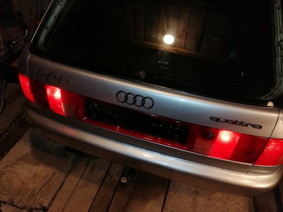 Дополнительная туманка — Audi A6 Avant (C4), 2,5 л, 1996 года | своими ...