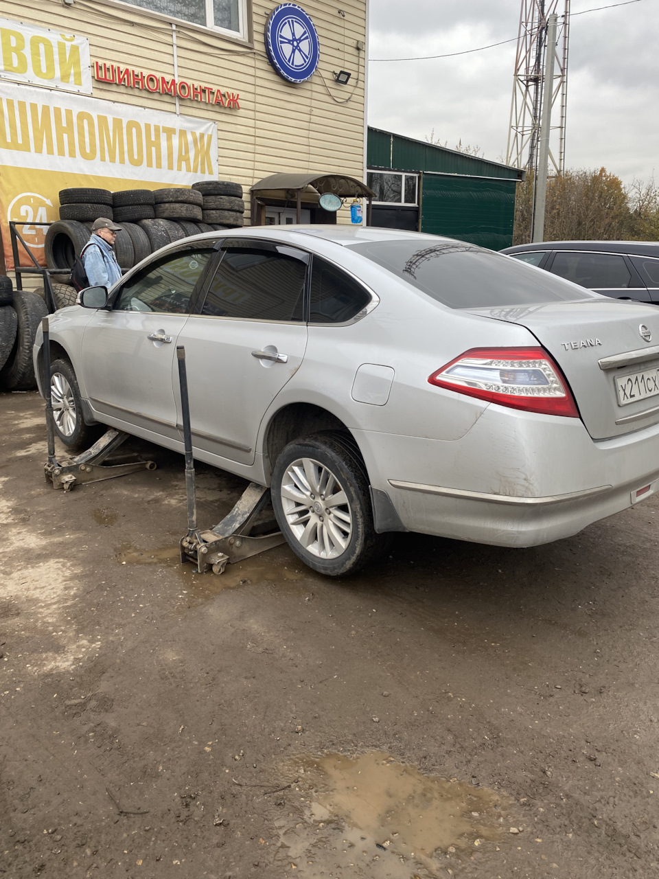Переобувочка — Nissan Teana (J32), 2,5 л, 2011 года | шины | DRIVE2