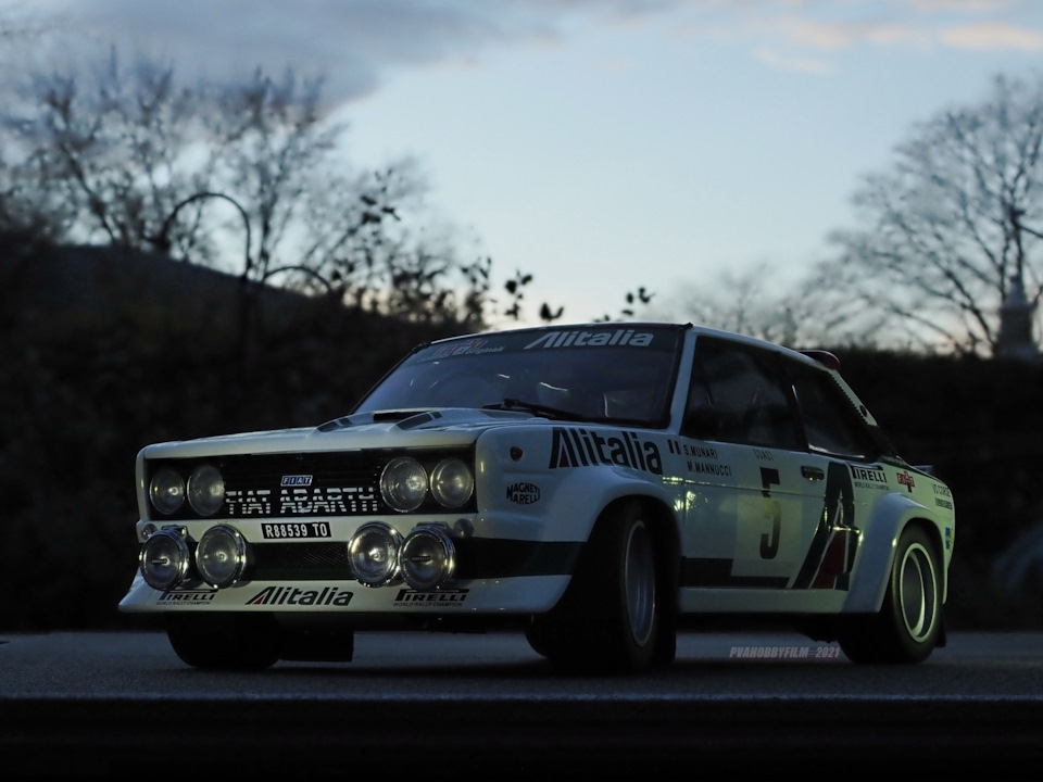 FIAT 131 Abarth, Tour De Corse, 1978 #5 Sandro Munari/Mario FIAT 131 Abarth, Tour De Corse, 1978 #5 Sandro Munari/Mario