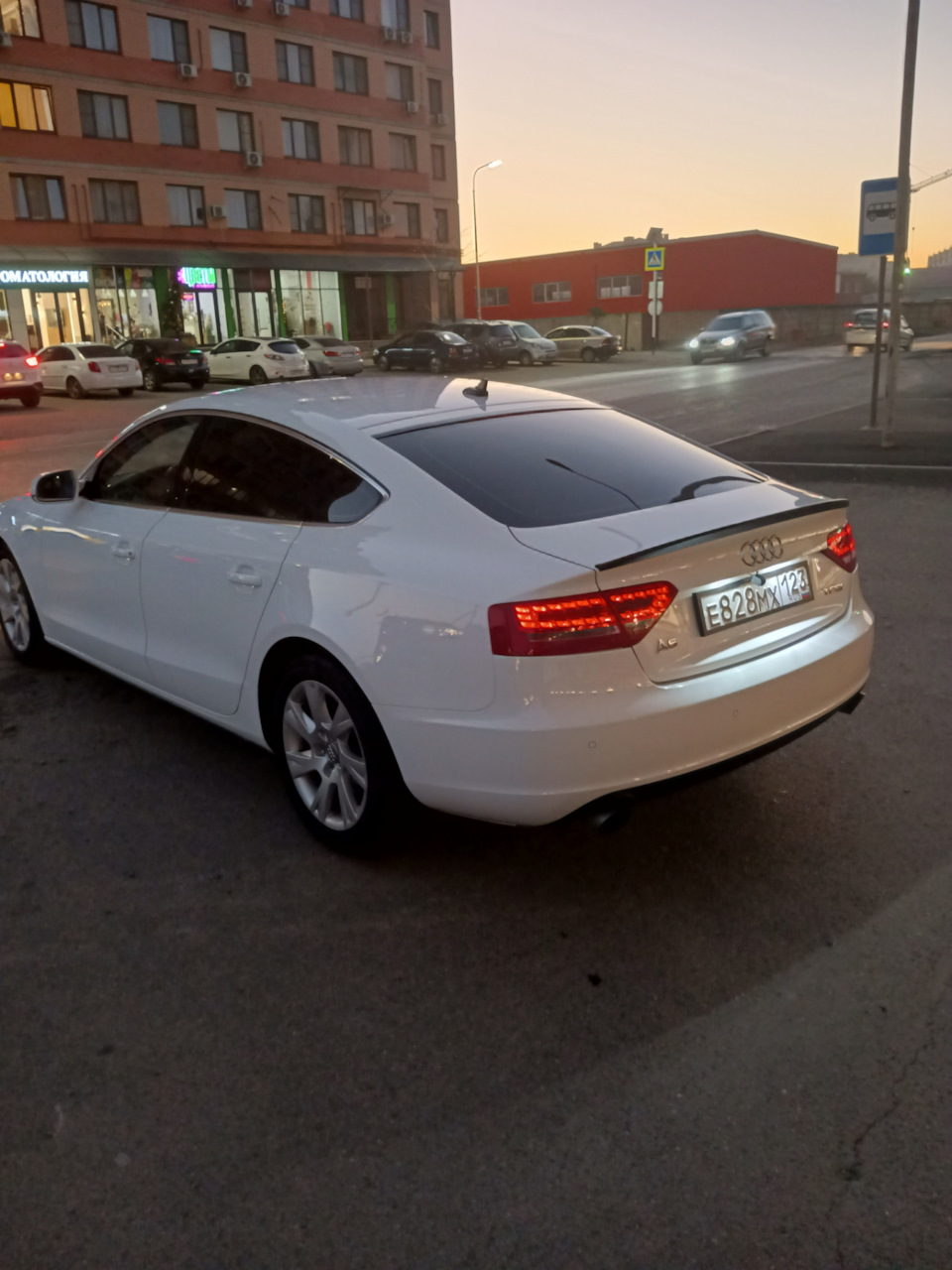 Photo from the logbook Audi A5 Sportback (1G)