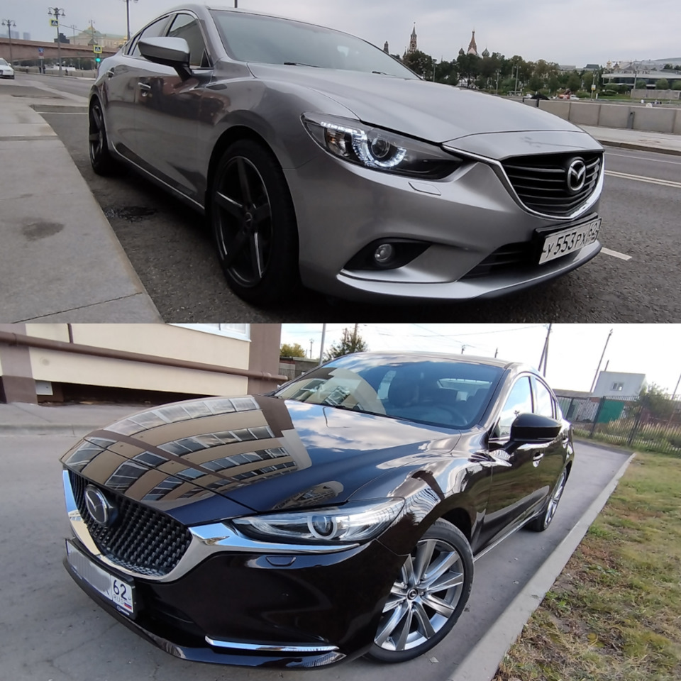 Сравнение машин 2013 и 2023 — Mazda Atenza (3G), 2,5 л, 2023 года |  наблюдение | DRIVE2