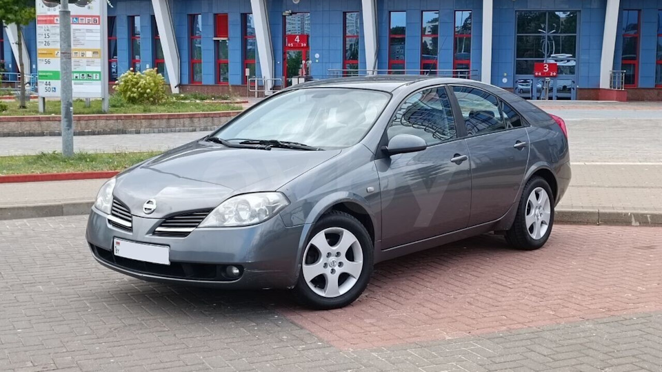 Nissan Primera (P12) 1.8 бензиновый 2002 1.8 на механике на DRIVE2