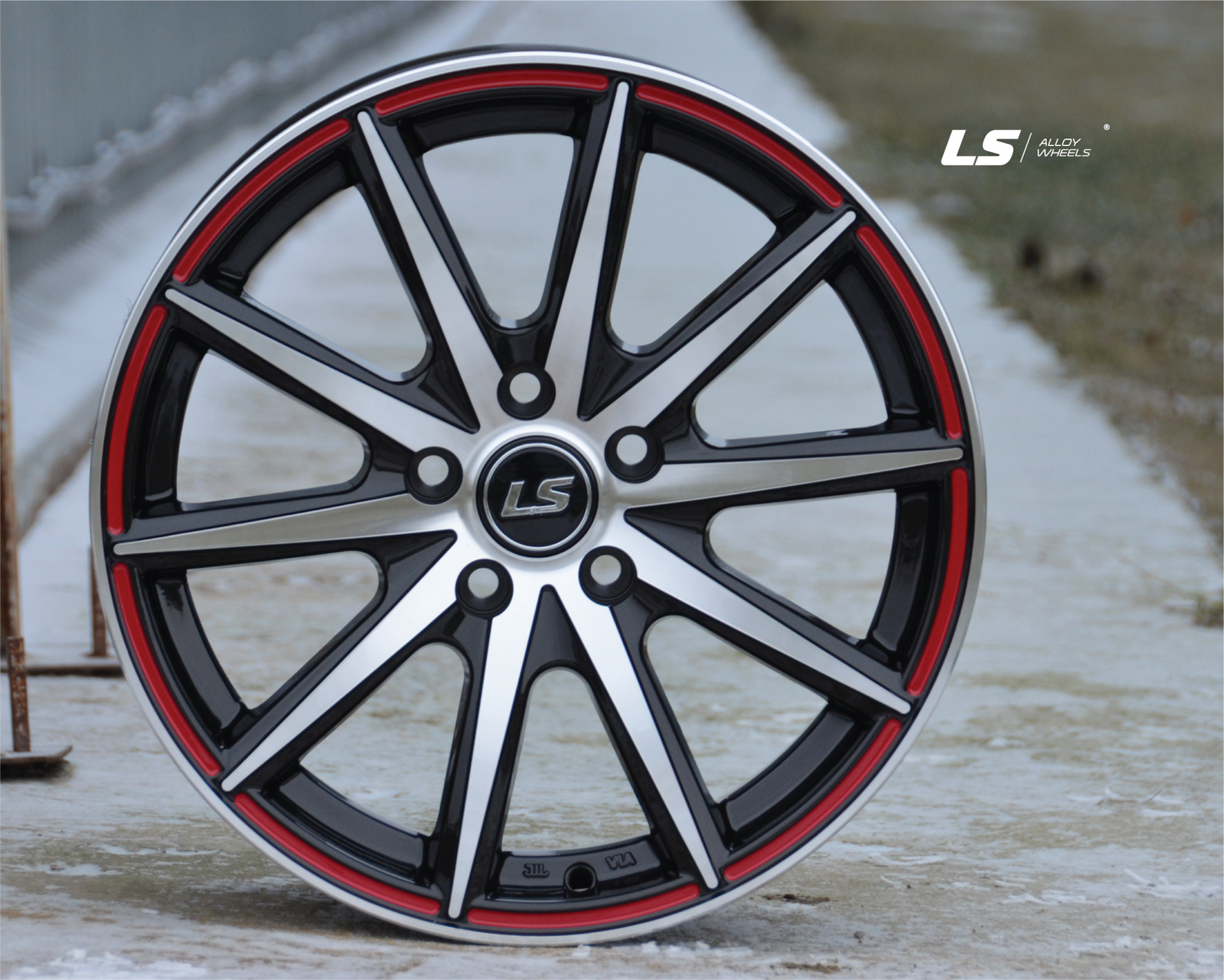 Литые диски LS 221 16x7J в цвете FBKFRL — Slikshop на DRIVE2