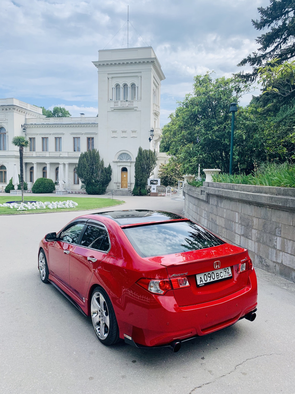 ЗАЩИТА ОТ СОЛНЦА Ч.2 ПЛЁНКА НА КРЫШУ — Honda Accord (8G), 2,4 л, 2008 года  | стайлинг | DRIVE2