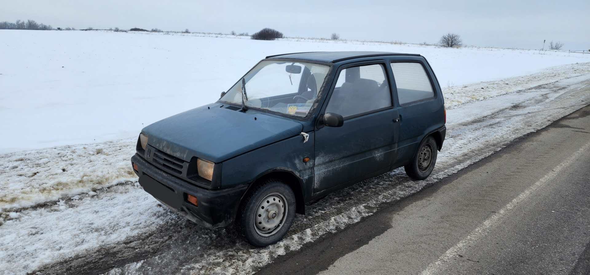 Дальняя поездка. — Lada 11113 Ока, 0,8 л, 2001 года | путешествие | DRIVE2