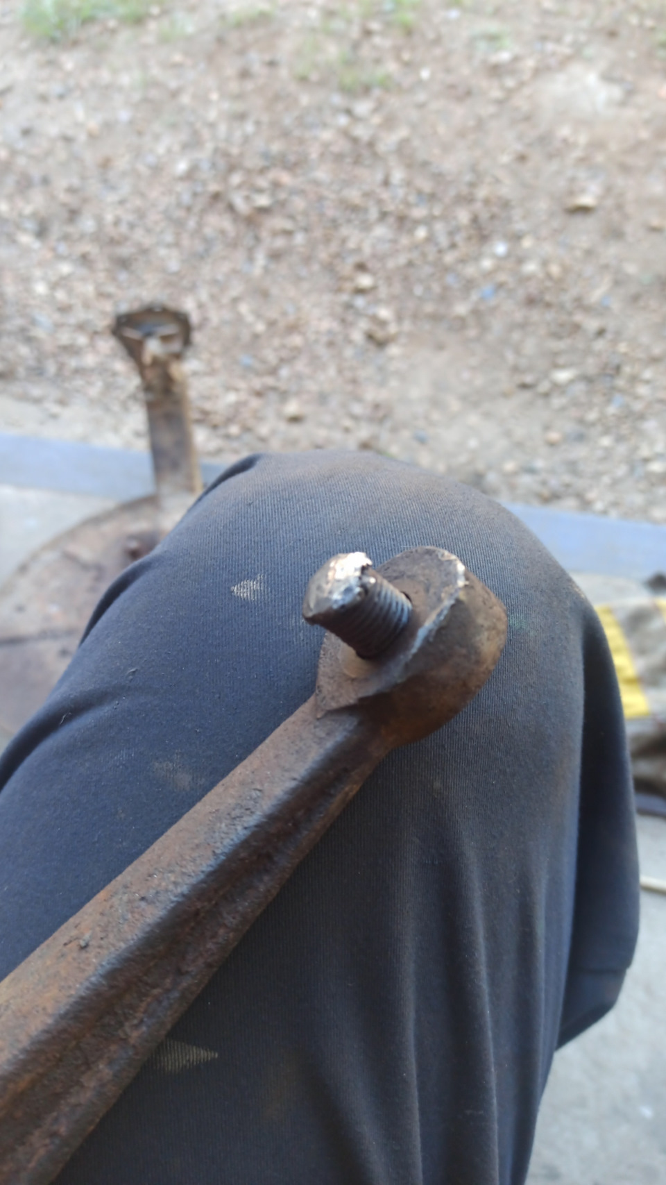 Подготовка к обварке передних лонжеронов — Lada 4x4 3D, 1,6 л, 1988 ...