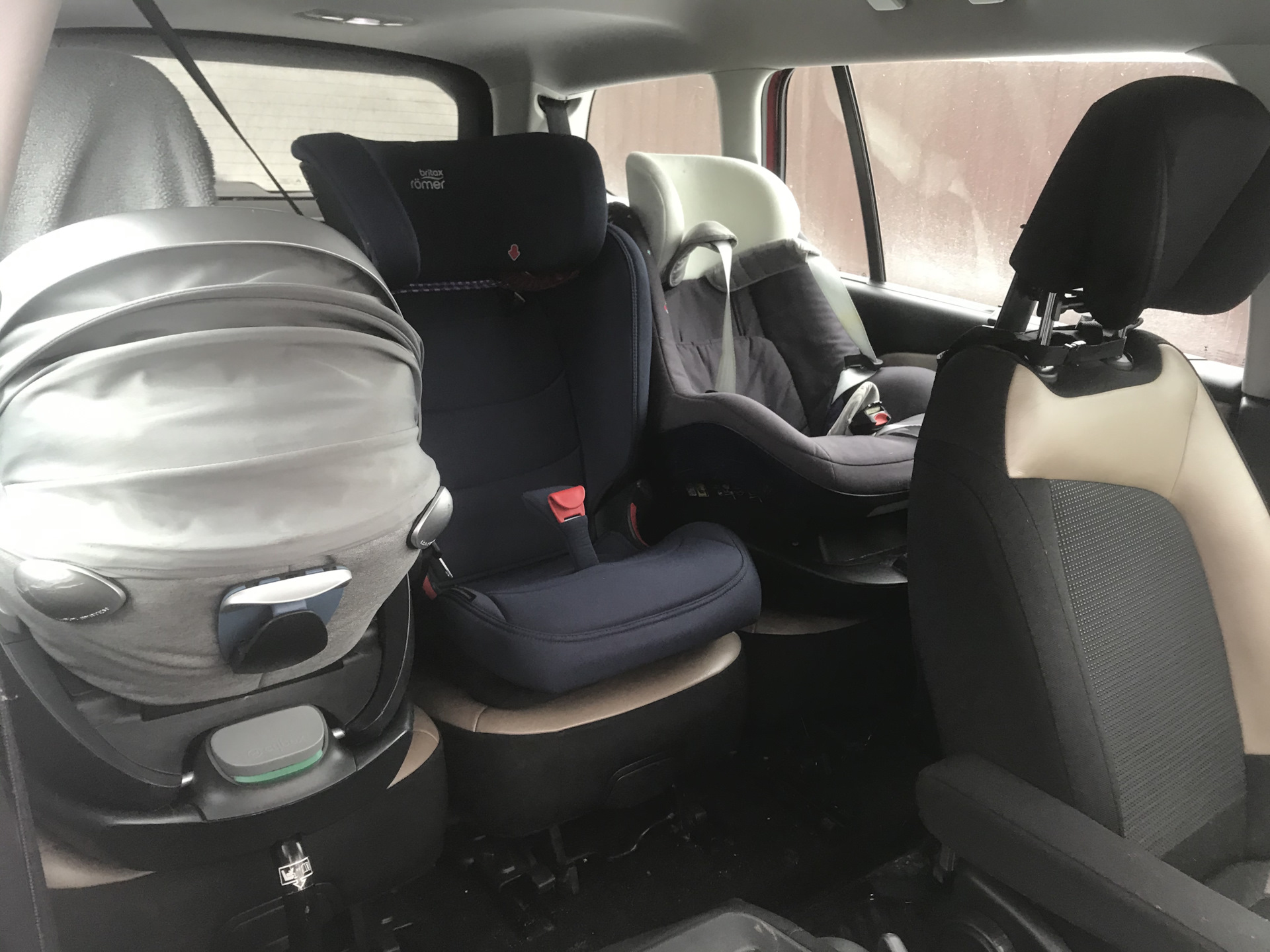 C4 grand picasso isofix sale