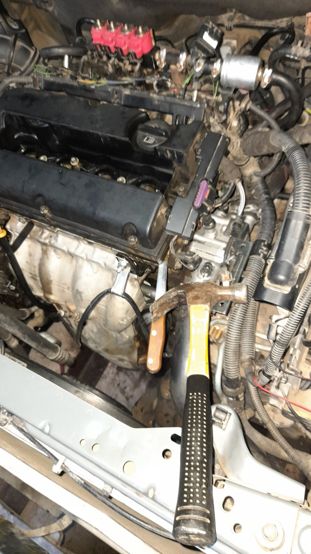 Вскрытие клапанной крышки — Chevrolet Cruze (1G), 1,8 л, 2011 года ...