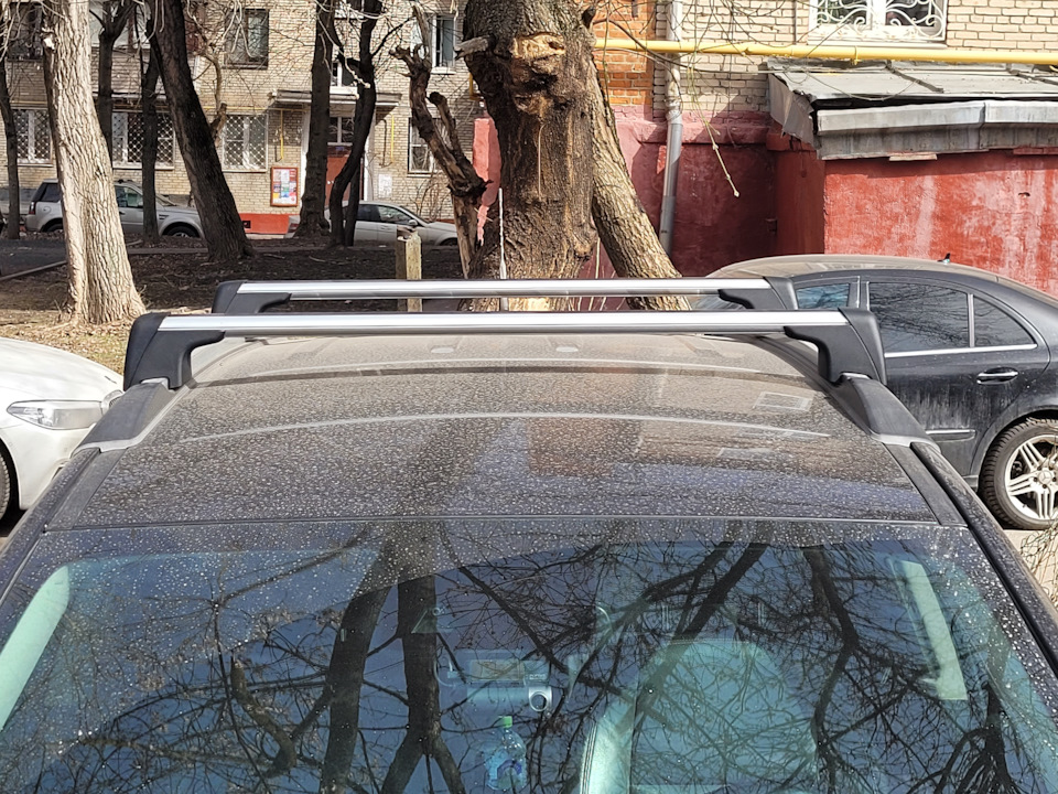 Поперечины на крышу — Opel Mokka (1G), 1,7 л, 2014 года | аксессуары ...