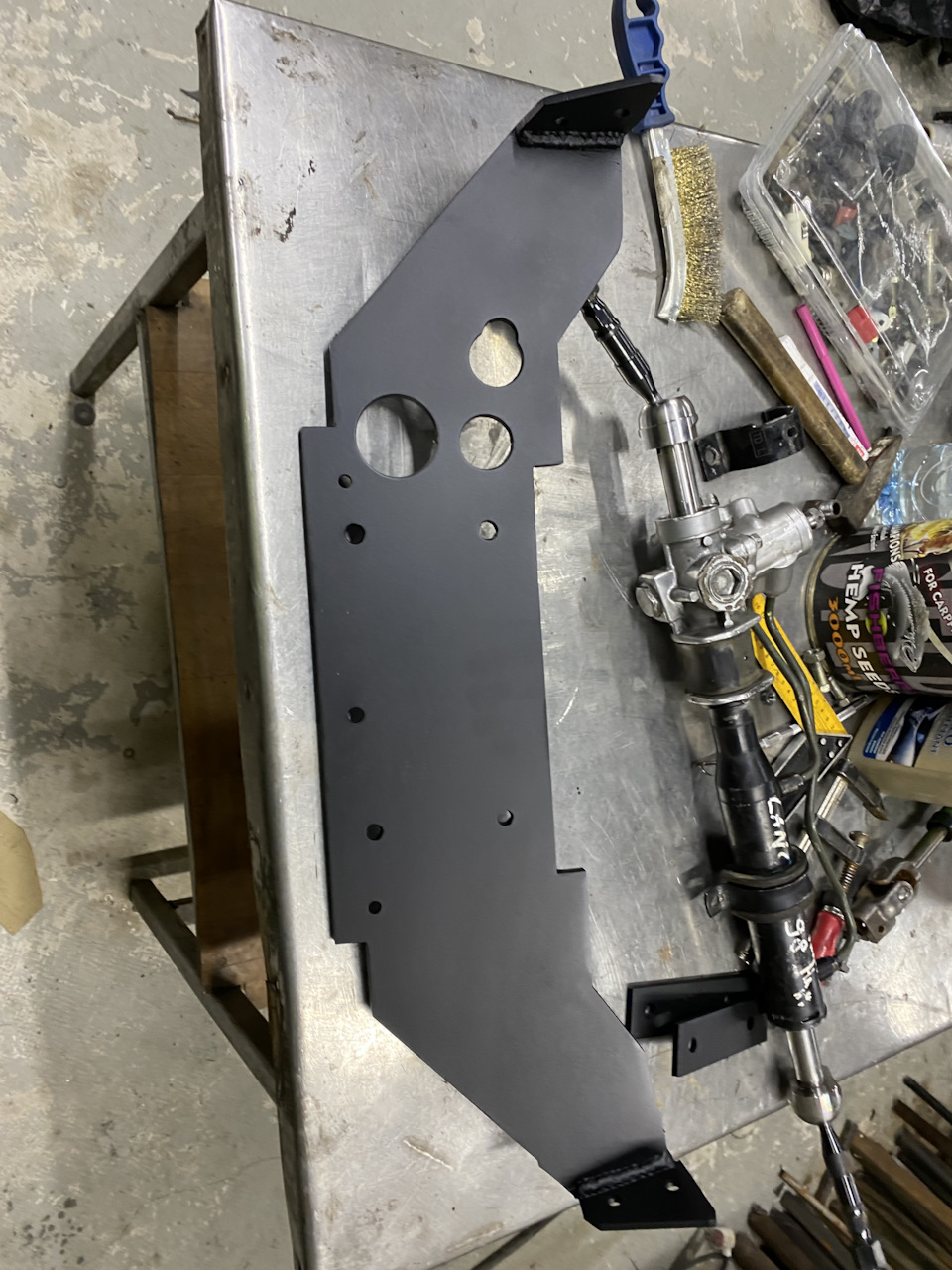 Крепление рулевой Рейки ! (Финал) — ГАЗ 12, 3 л, 1955 года | покупка ...