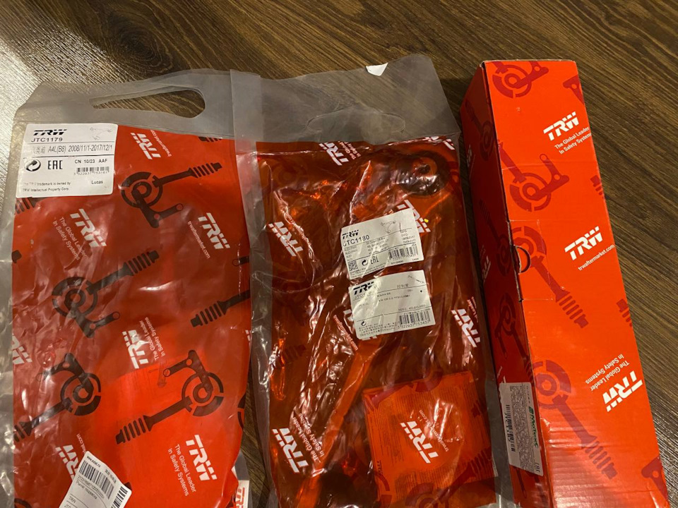 Оригинал или подделка рычагов TRW? — Audi A4 (B8), 1,8 л, 2012 года ...