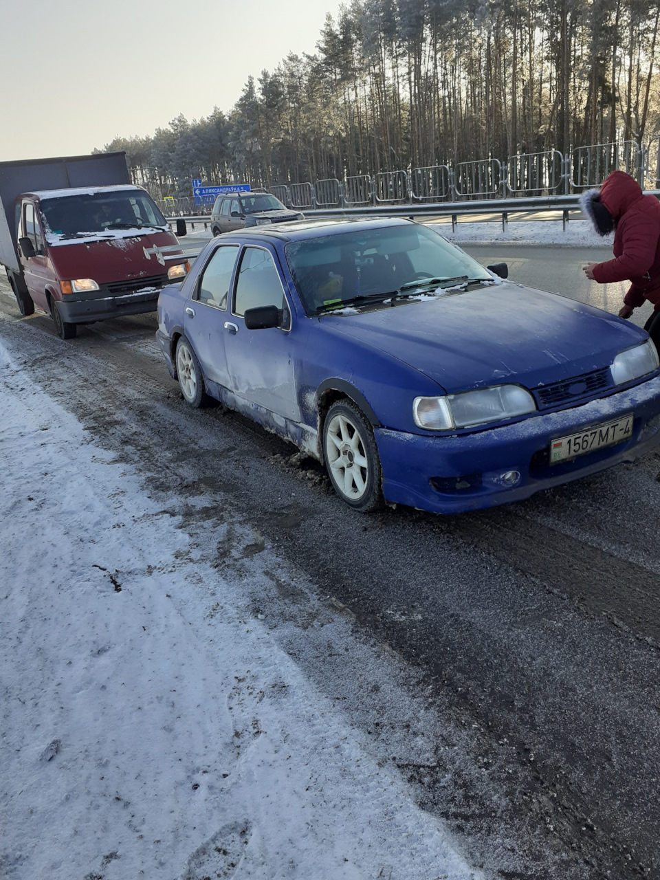 поездка в Гомель. — Ford Sierra, 2 л, 1992 года | путешествие | DRIVE2