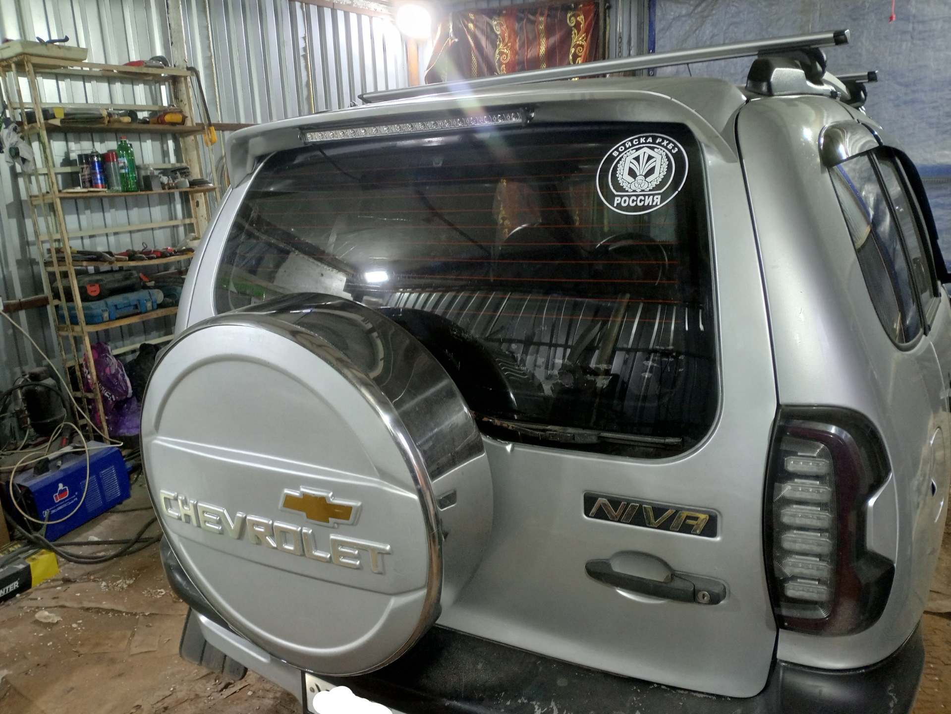 Дополнительный свет заднего хода — Chevrolet Niva (1G), 1,8 л, 2003 ...
