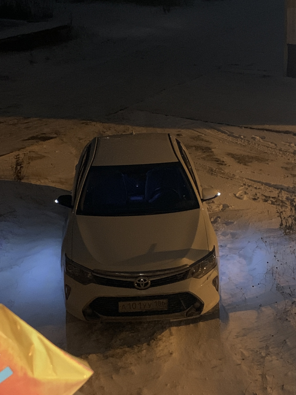 Вежливая подсветка — Toyota Camry (XV50), 2,5 л, 2017 года | своими ...