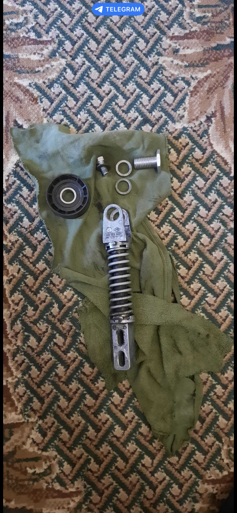 Переделка натяжителя — Renault Scenic I, 1,9 л, 2003 года | запчасти ...