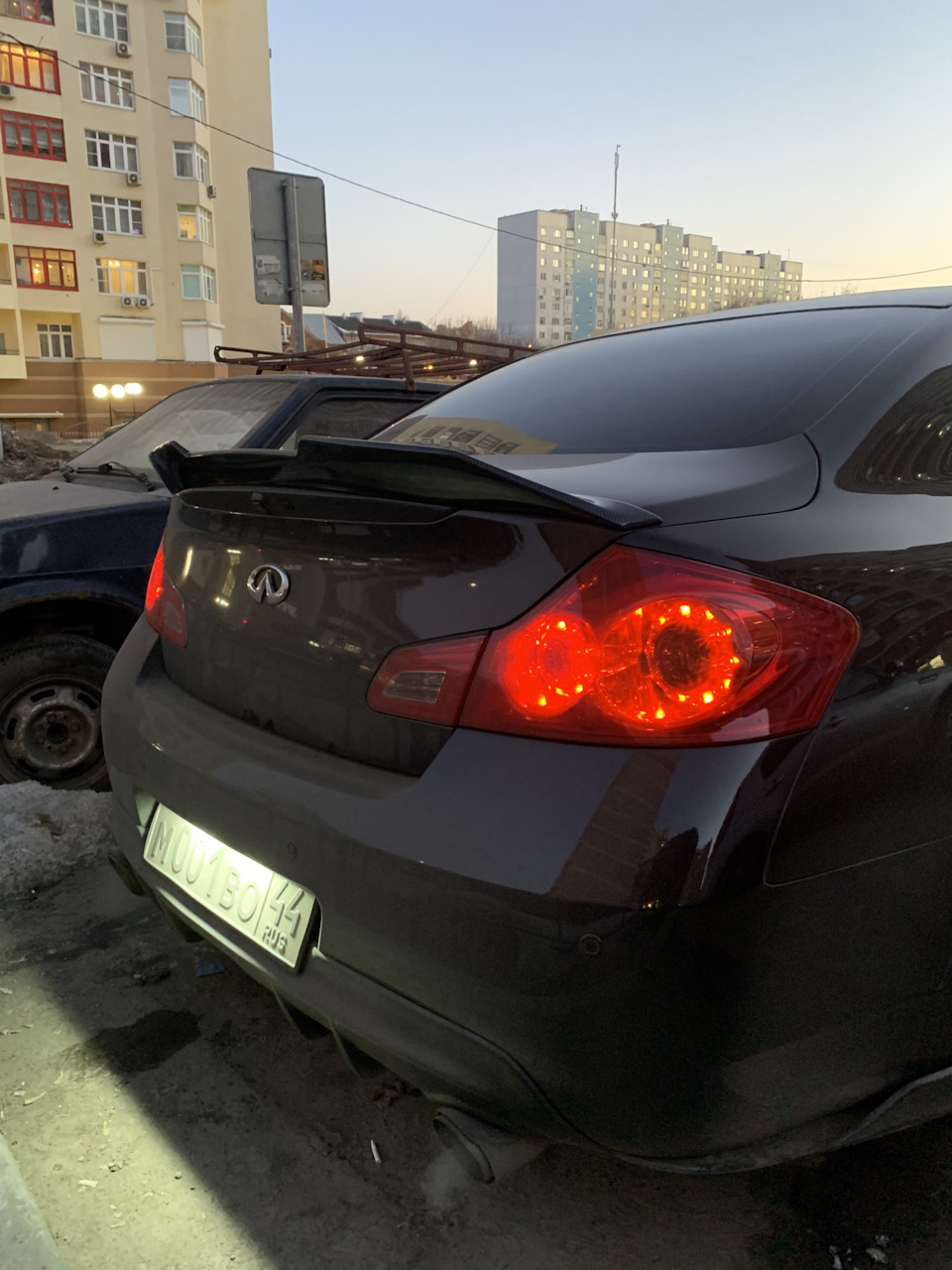 Просто спойлер. — Infiniti G25, 2,5 л, 2012 года | аксессуары | DRIVE2