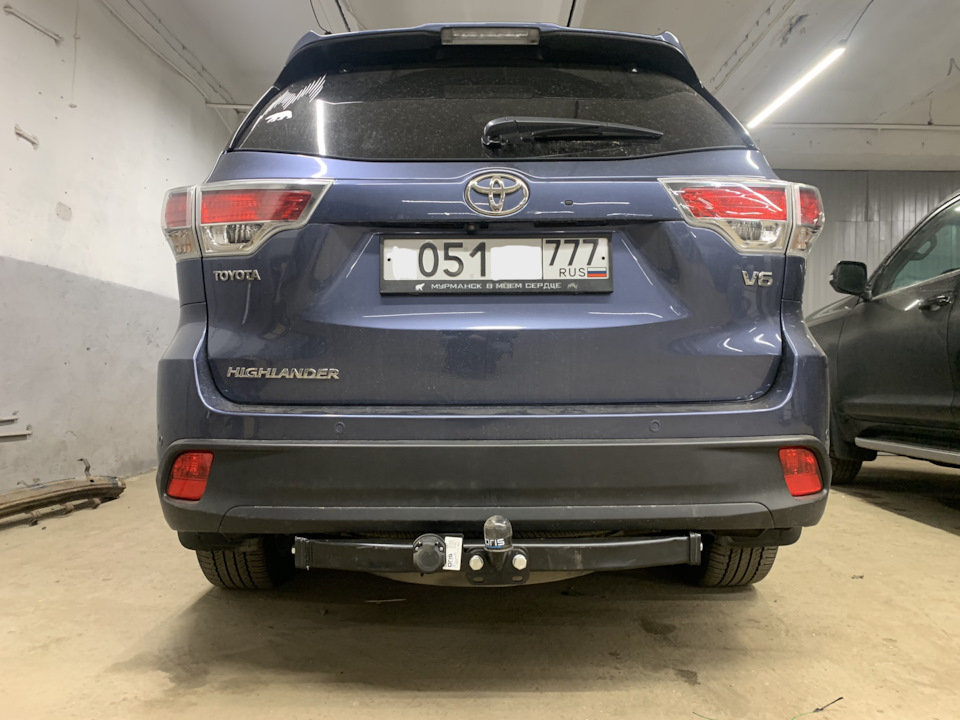 Photo from the logbook Toyota Highlander (XU50)