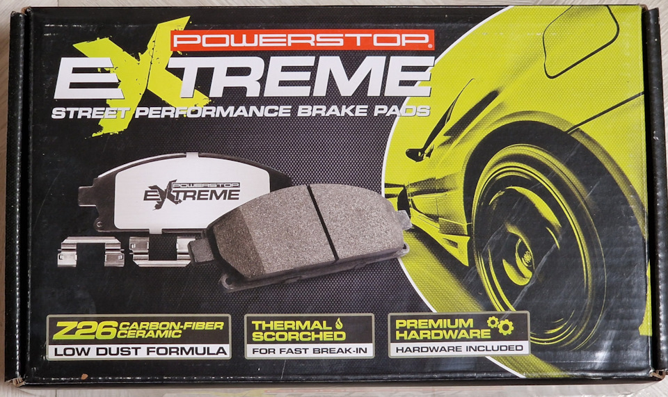 Керамические колодки PowerStop Extreme Z26-1001 — Chevrolet