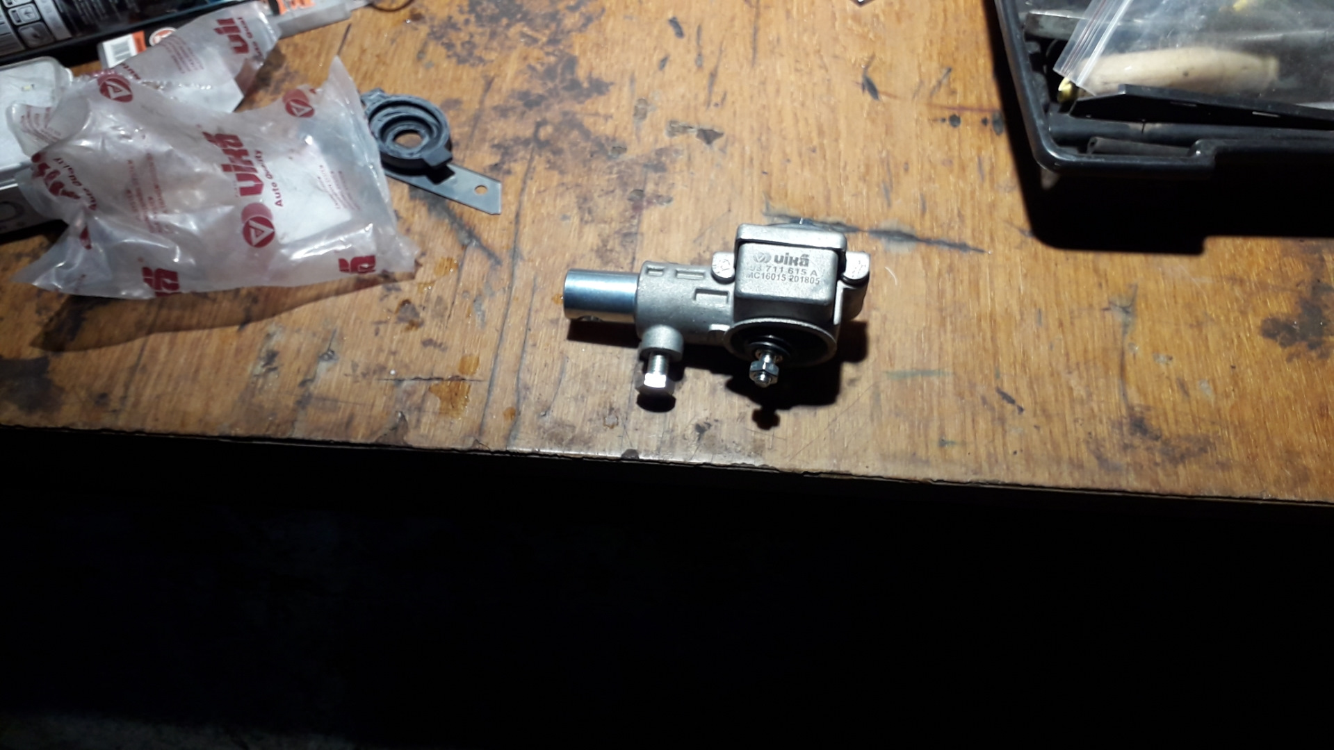 Заменакарданчика кулисы КПП так как машинка не новоя из-за сильного ...